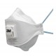 Mască de protecție împotriva particulelor, cu supapă, pliabilă, FFP2, 3M Aura™ 9322+