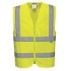 Vestă reflectorizantă cu fermoar, HiVis C375