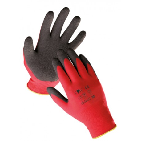 Mănuși de protecție imersate în latex negru , HORNBILL ECO
