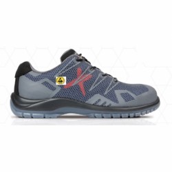 Pantofi de protecție cu bombeu din material compozit , S1P SRC ESD, EROS GREY