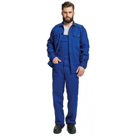 Costum salopetă cu pieptar, 100% bumbac, RALF