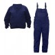 Costum salopetă cu pieptar, 100% bumbac, SALPP BPE