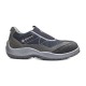 Pantofi de protectie cu bombeu din otel, din piele de caprioara, Mechanic, B0440