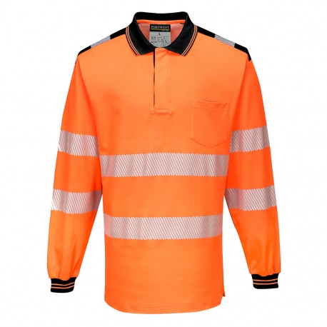PW3 Hi-Vis Tricou Polo L/S, T184