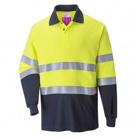 Tricou Polo Ignifug si Antistatic in doua tonuri, FR74