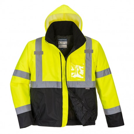 Jacheta Hi-Vis Bomber in Doua Tonuri,  S363