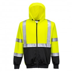Hanorac Hi-Vis Bicolor cu Fermoar, B315