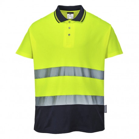 Tricou Polo Bumbac Confort Bicolor, S174