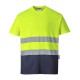 Tricou Bicolor din Bumbac Confort, S173