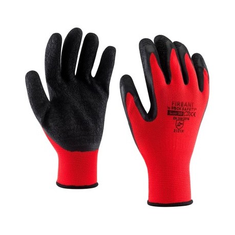 Manusi de protectie, cu palma imersata in latex antiderapanta, pentru montaj, GLK+NP