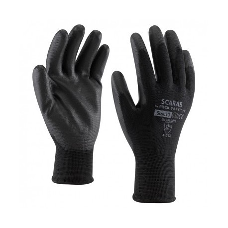 Manusi de protectie, din poliester, pentru montaj, PN8003