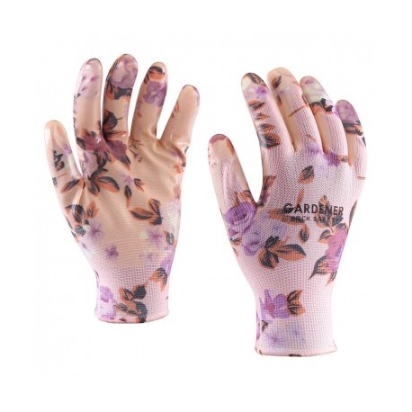 Manusi de protectie, imersate in nitril, pentru gradinarit, GARDENER