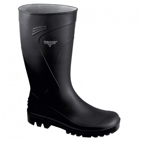 Cizme de lucru din PVC, 01 SRC, HERCULES BLACK
