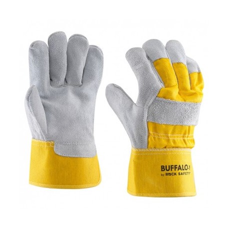 Manusi de protectie din piele spalt de bovina, 1015N-YE