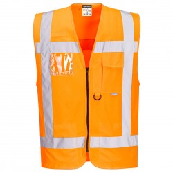 Vesta de lucru RWS cu benzi reflectorizante, R476
