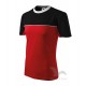 Tricou la baza gâtului, 100% bumbac, COLORMIX 109