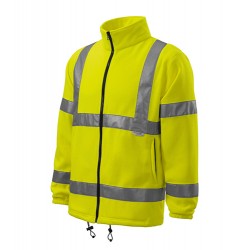 Jachetă fleece de protecție cu vizibilitate ridicată, HV FLEECE JACKET 5V1