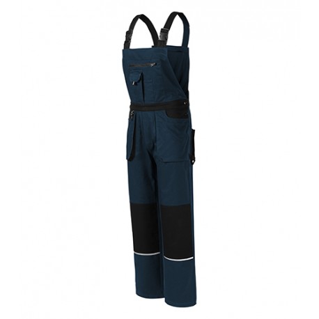 Pantaloni de lucru cu pieptar, 100% bumbac, WOODY W02