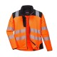 Jachetă Softshell, impermeabilă, HI-VIS, VISION PW3 T402